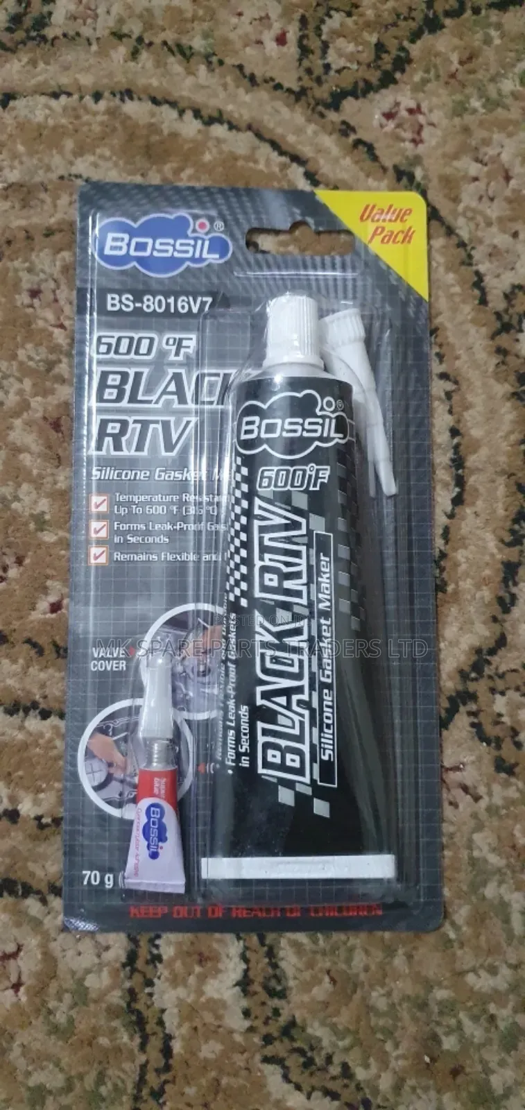 Silicone Gasket Maker RTV Grey, Red, Black, White Etc