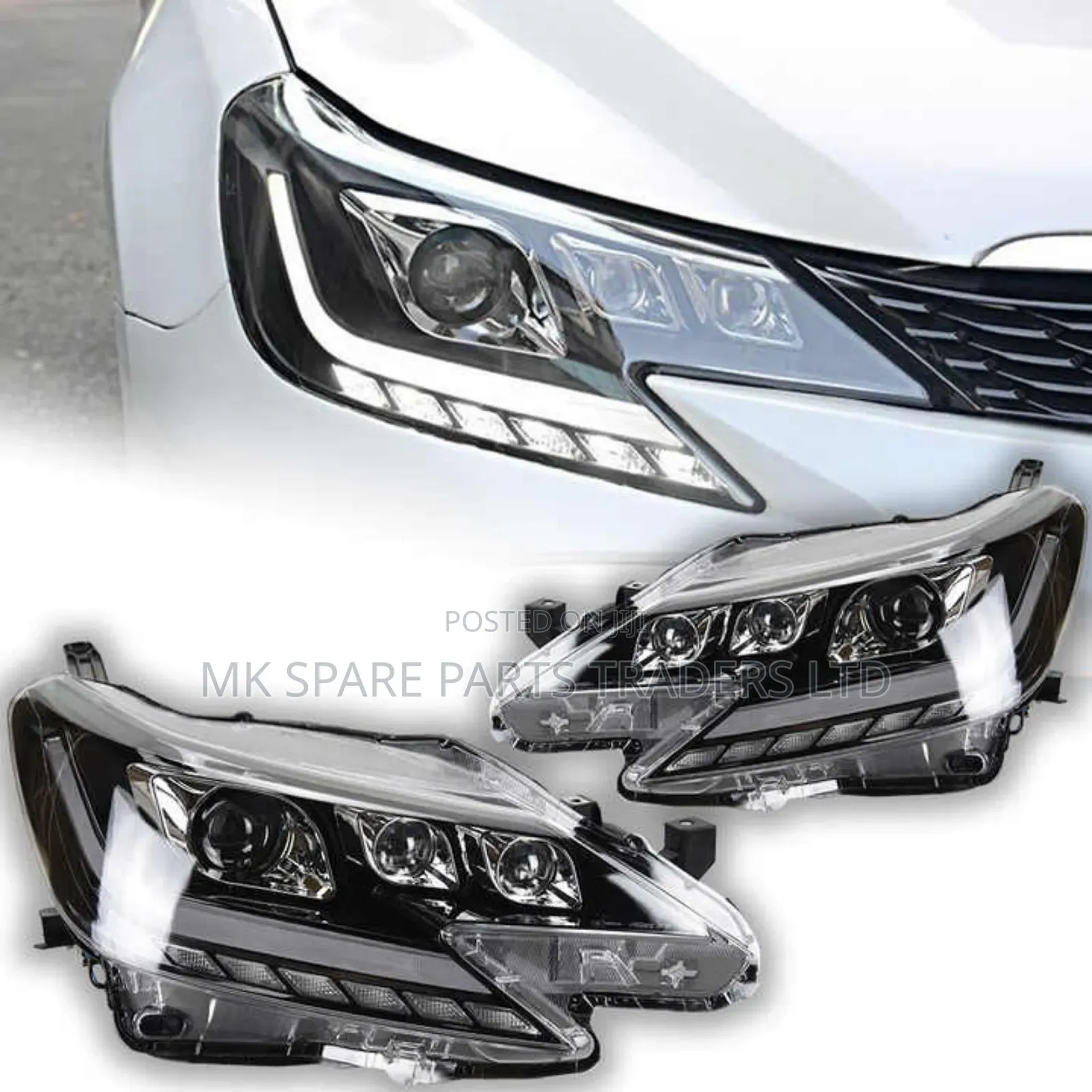 Car Lights, Car Lamps, Side Mirrors Etc