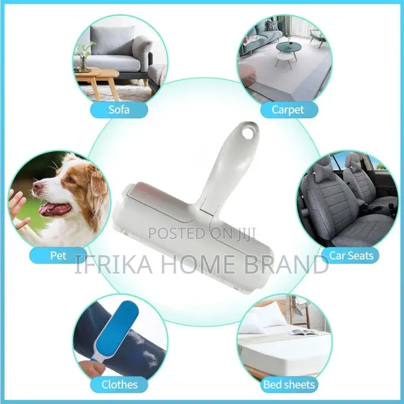 Pet Hair Roller Remover Fluff Brush Washable Cleaning Tool