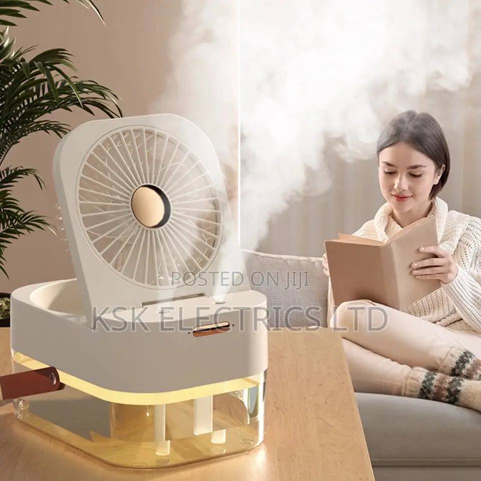 Air Humidifier Spray Air Conditioner Fan Cooler USB Electric
