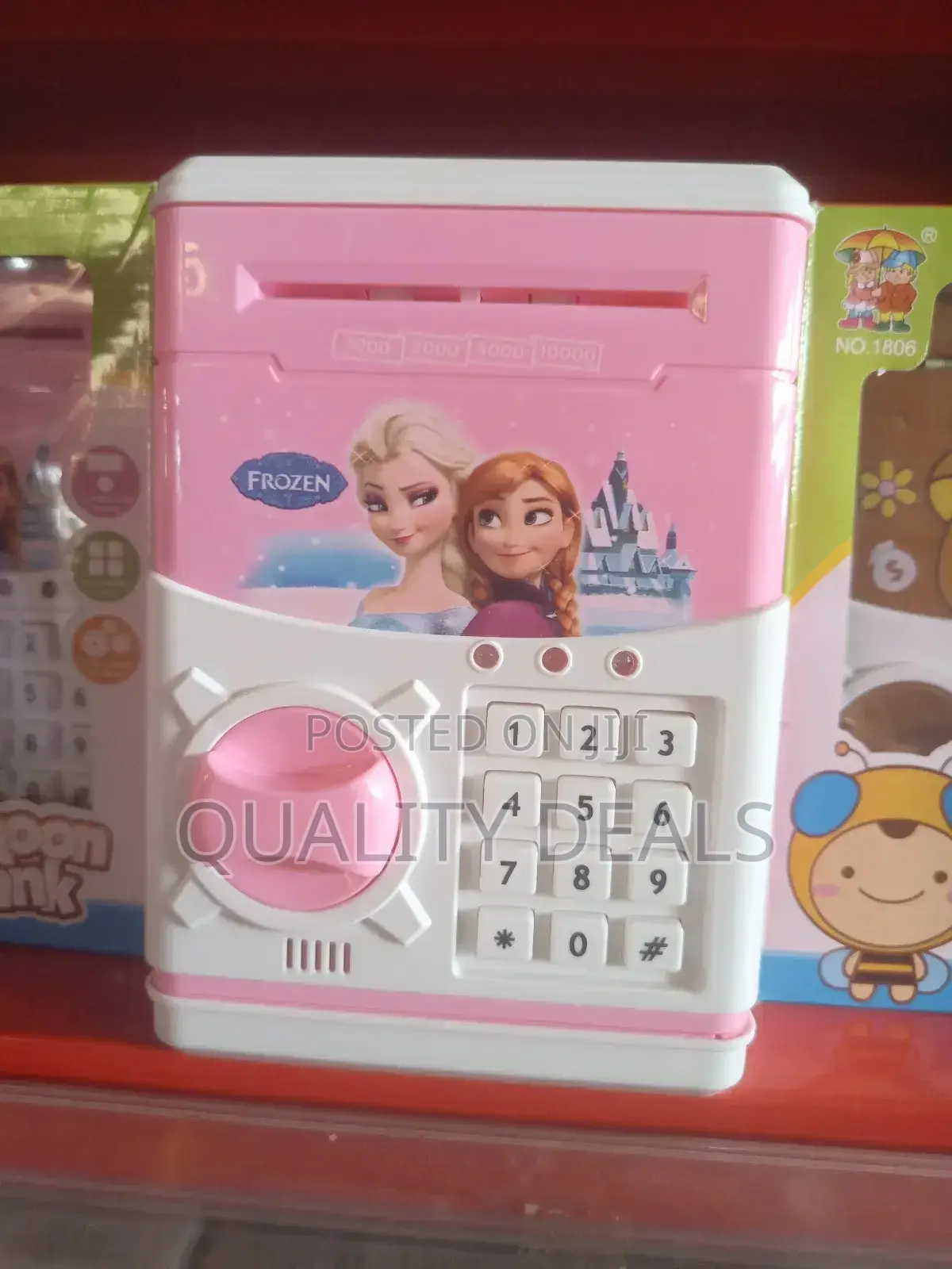 Children's Money Savings Box / Cartoon Bank