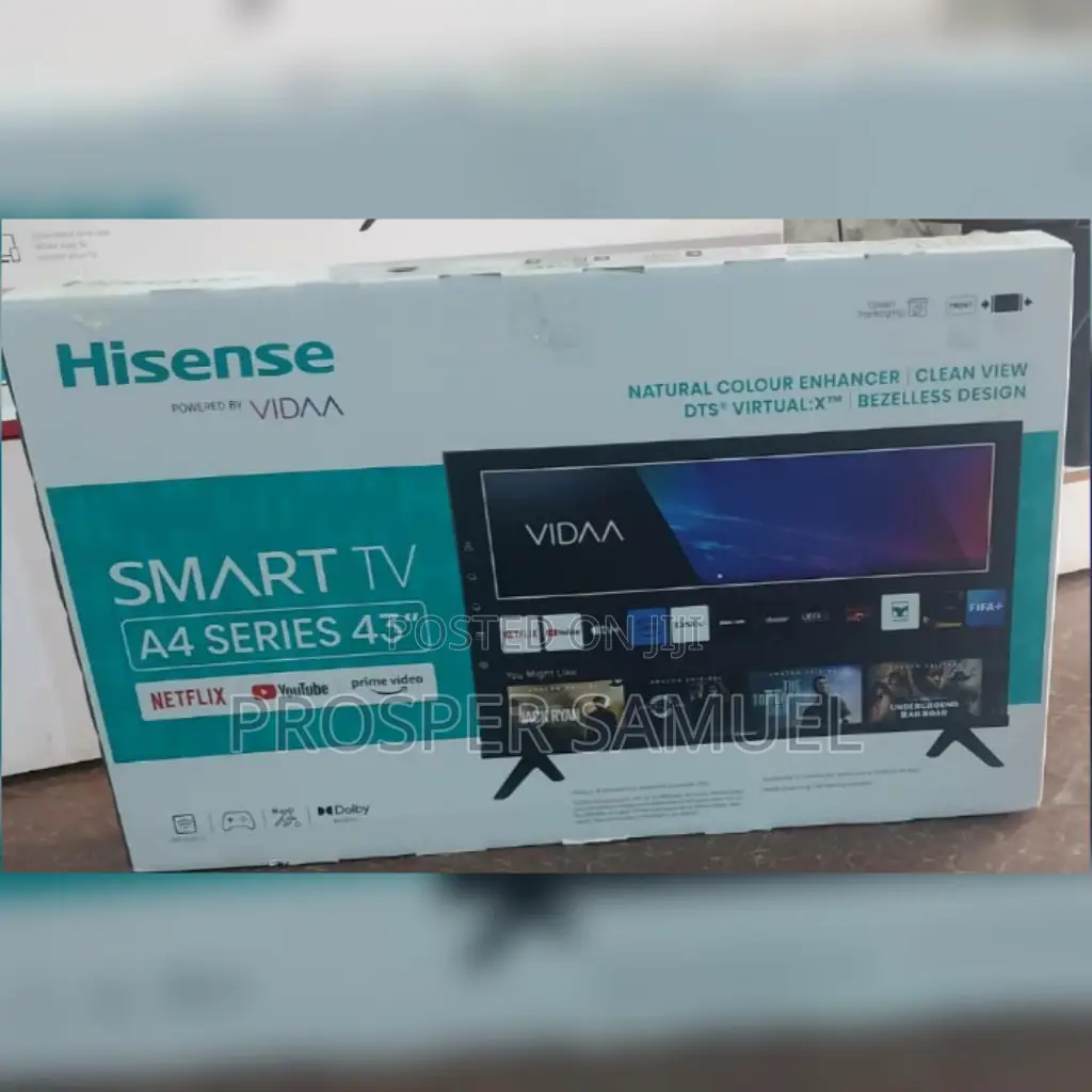 Brand New Hisense 43 Inches Hisense Smart Flat Screen