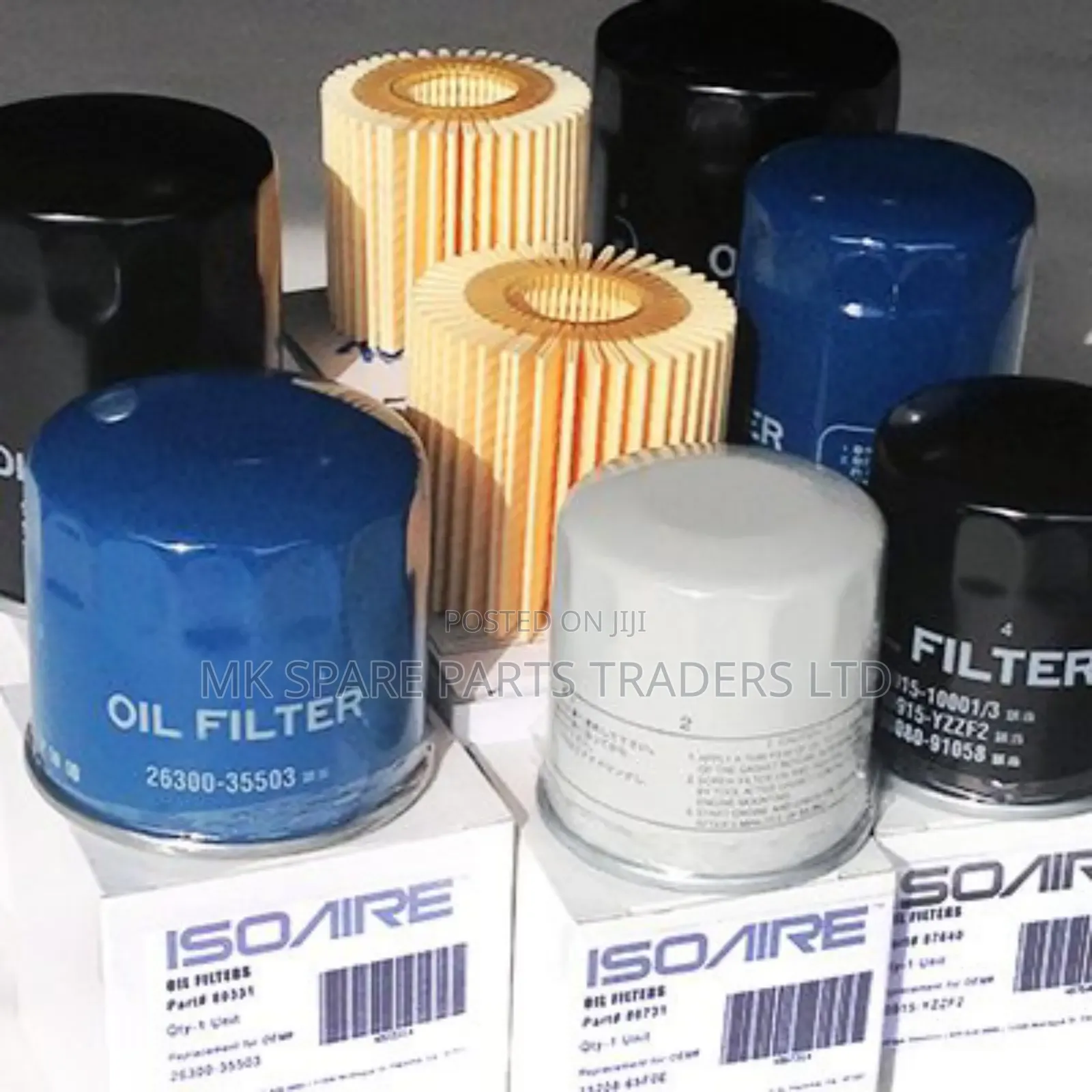 Oil Filters, Fuel Filters and Air Cleaners