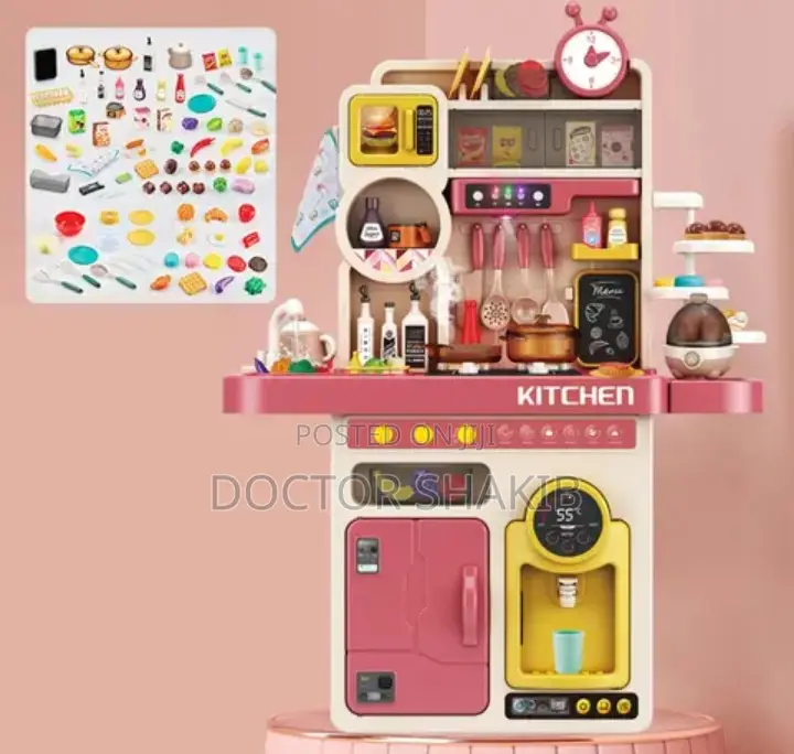 77pcs Little Chef Kids Kitchen Play Set 8