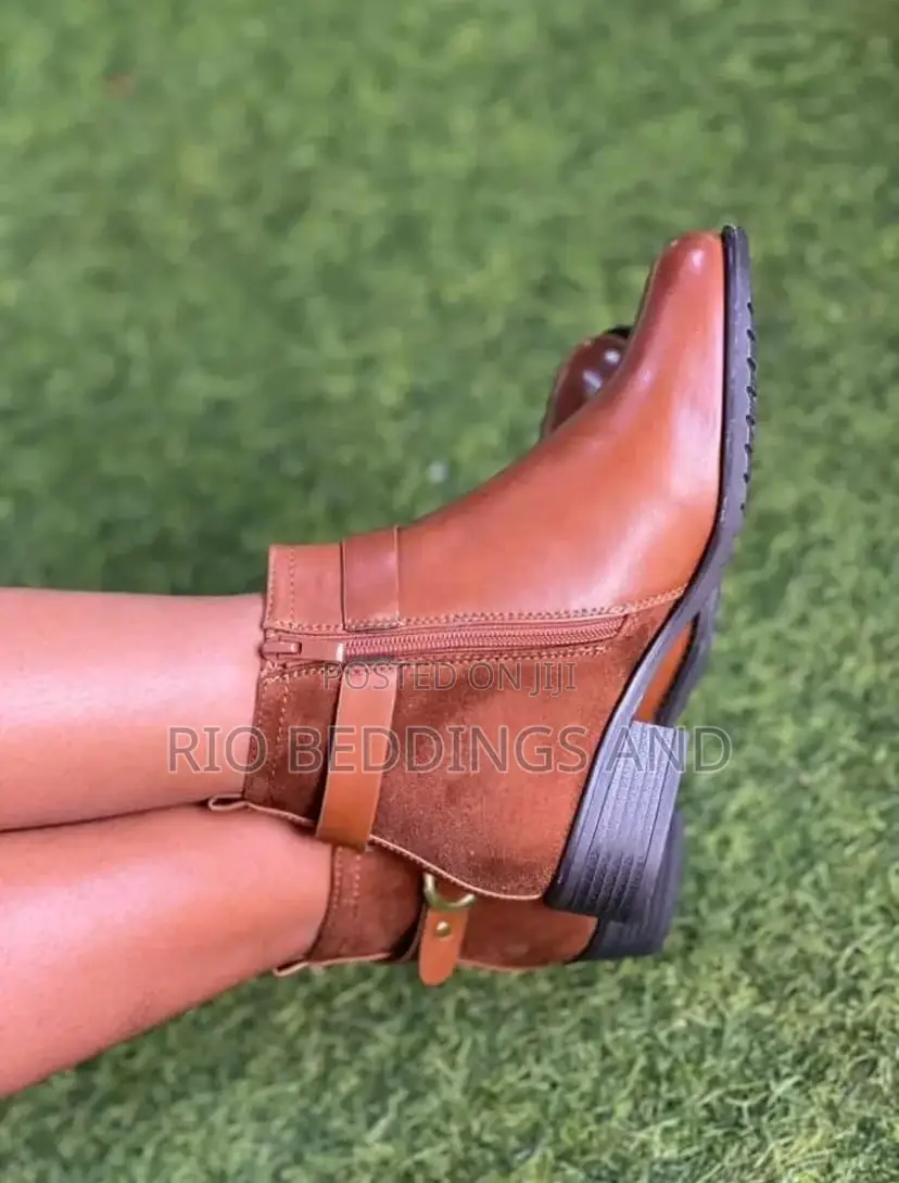 Ladies Leather Boot Boots Shoe