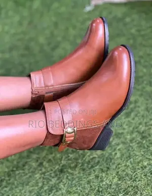 Ladies Leather Boot Boots Shoe