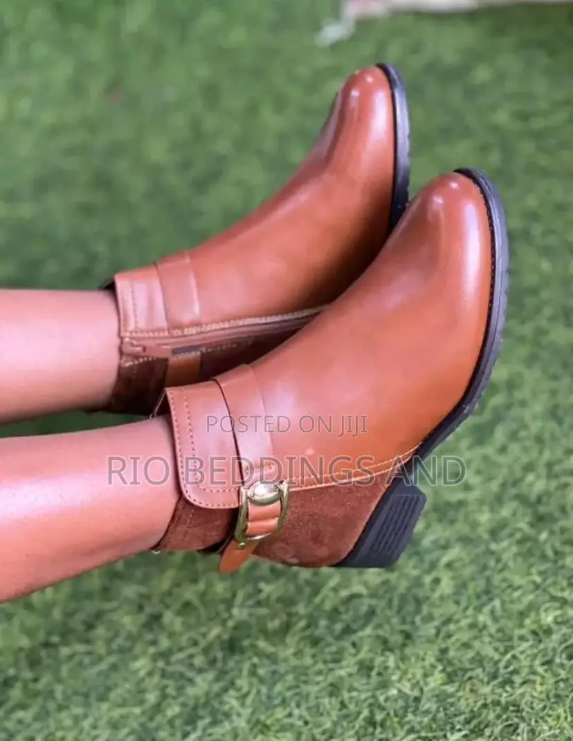 Ladies Leather Boot Boots Shoe