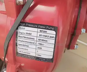 High Pressure Water Pump 130m Head