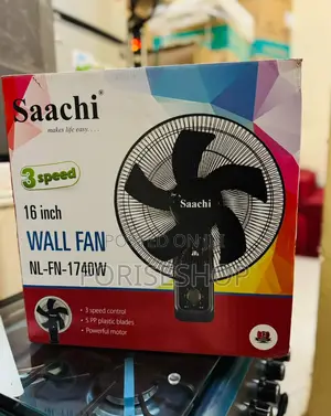 Saachi 16inch Wall Fans Full Stocked Nl-Fn-1740w