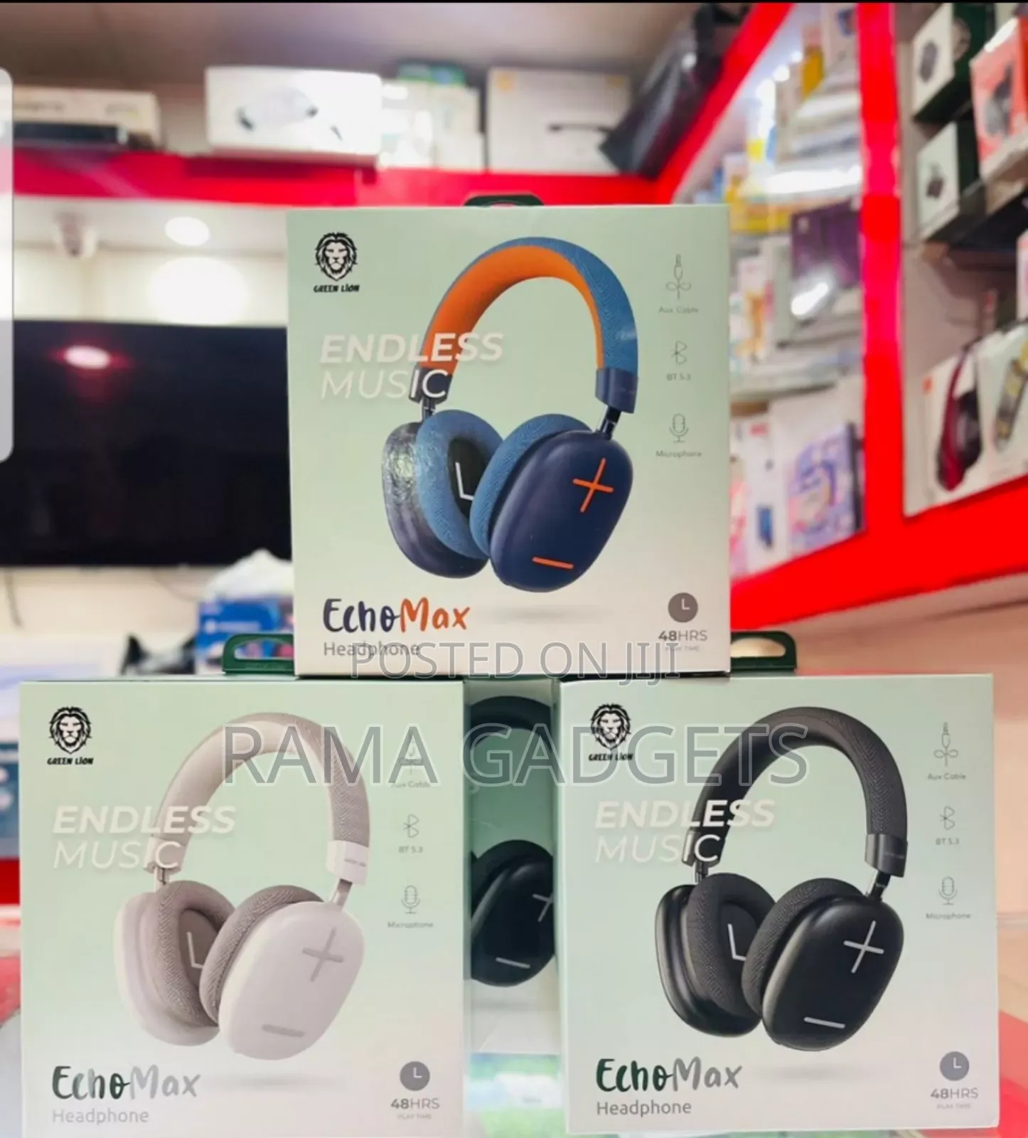 Green Echo Max Headphone