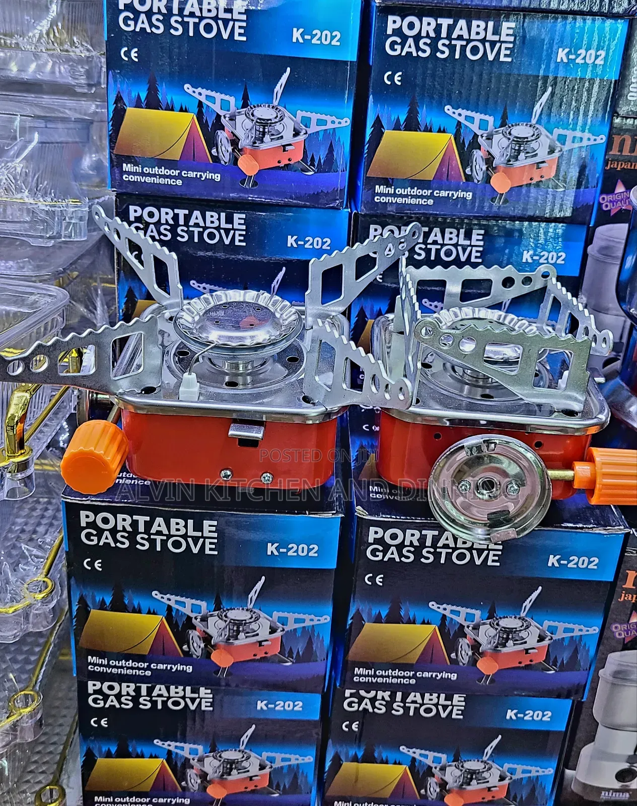 Camping Gas Stove Portable
