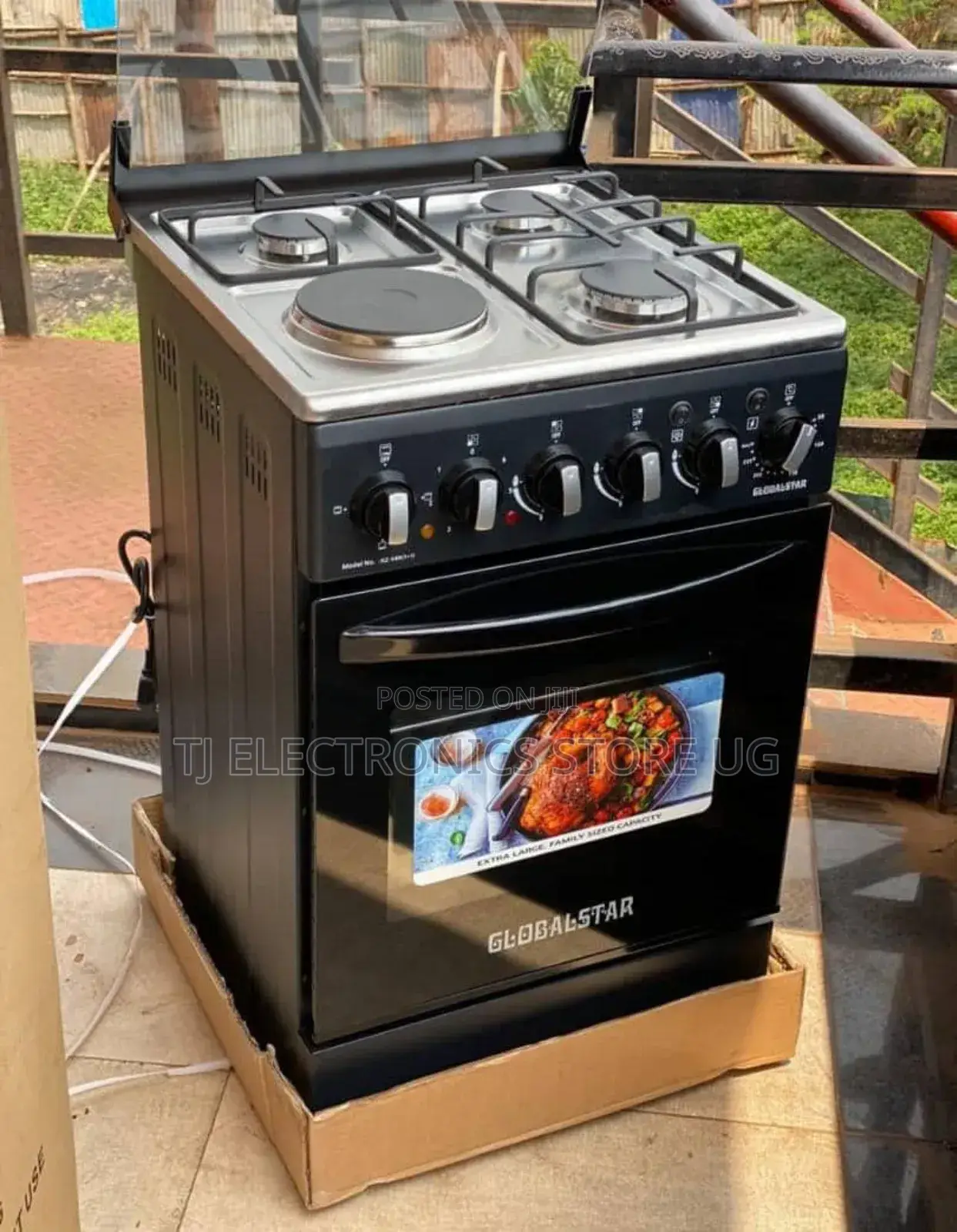 Globalstar 3gas*1 Electric Plate Cooker With Electric Oven