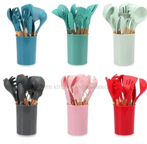 12 PCS Silicone Spatula Set.