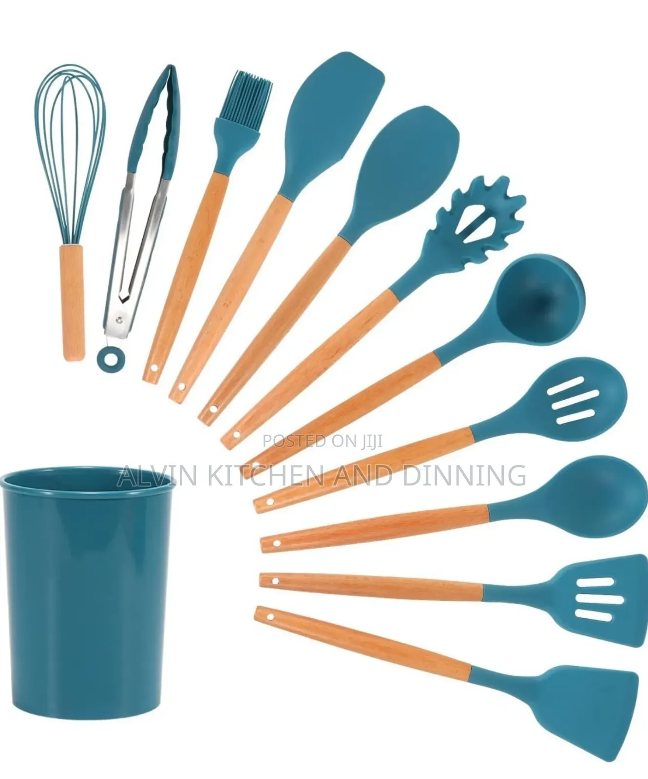 12 PCS Silicone Spatula Set.