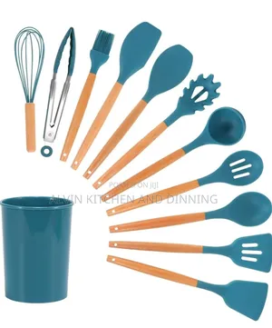 12 PCS Silicone Spatula Set.