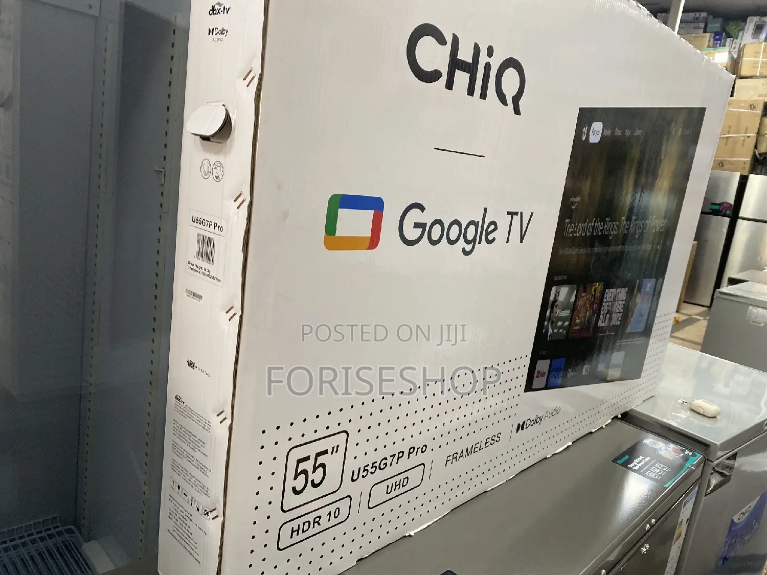 Chiq 55inch 4k Qled Smart Tvs Beyi Powa