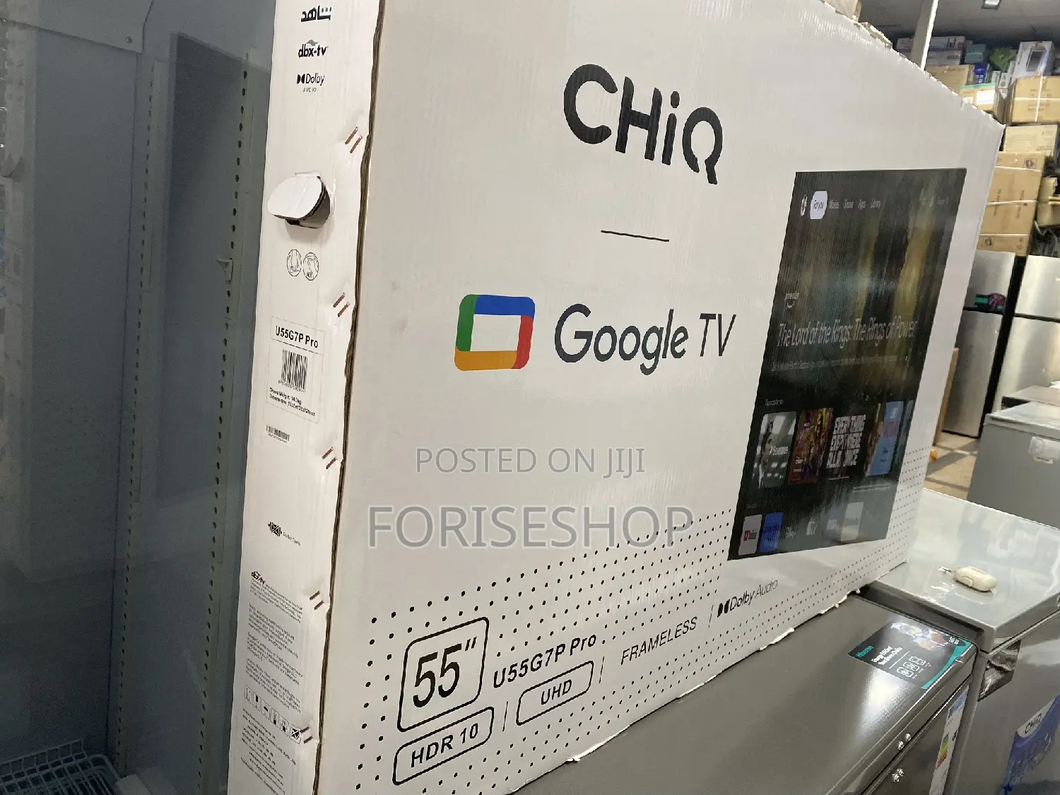 Chiq 55inch 4k Qled Smart Tvs Beyi Powa
