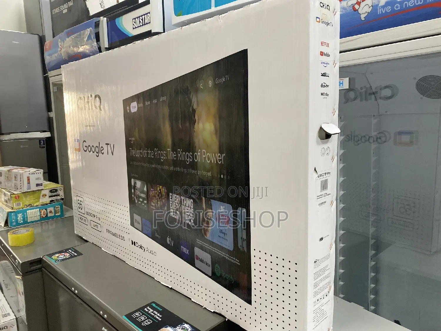 Chiq 55inch Smart Android Tvs