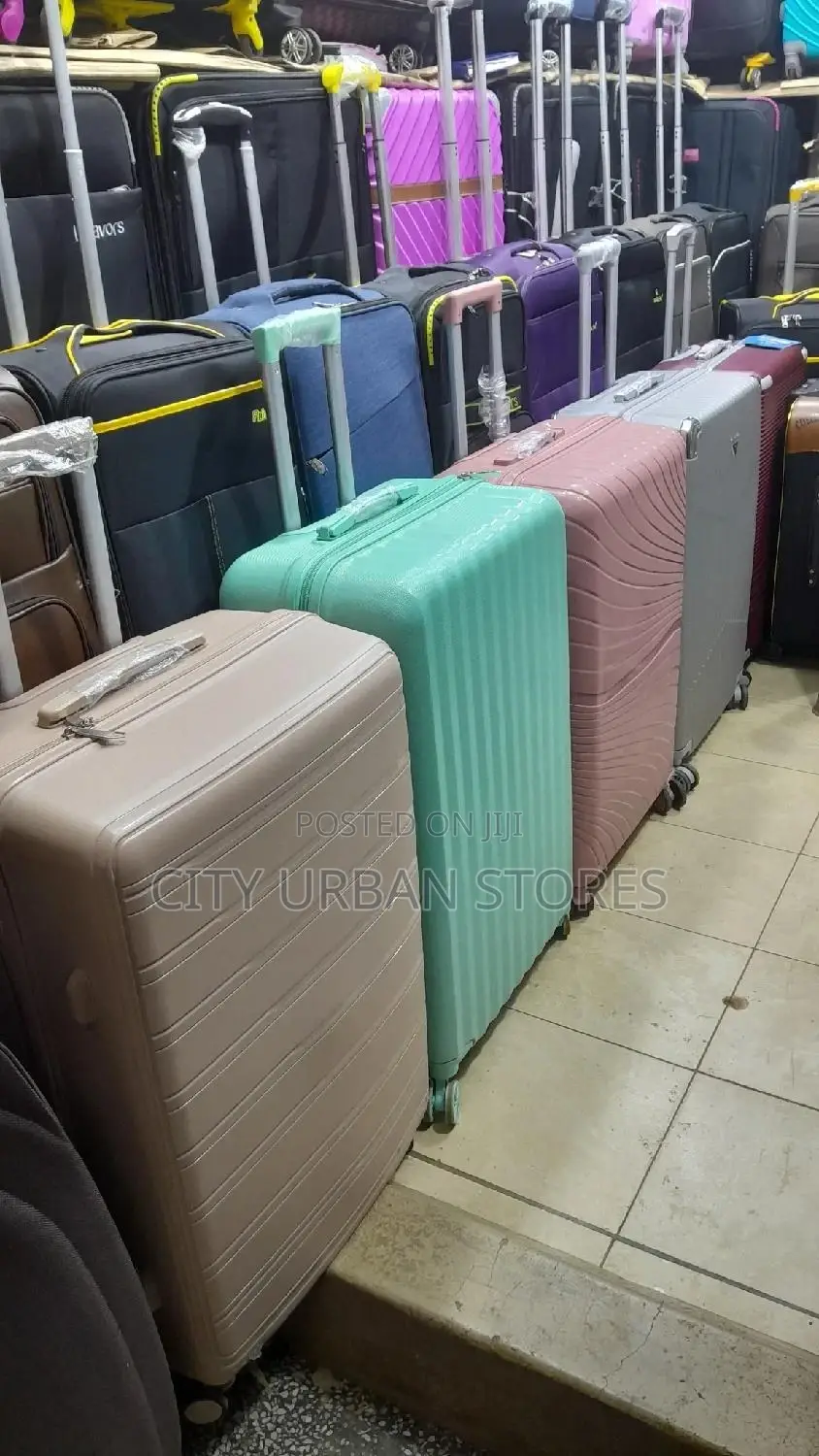 Coeur Plastic Rubber Suitcases