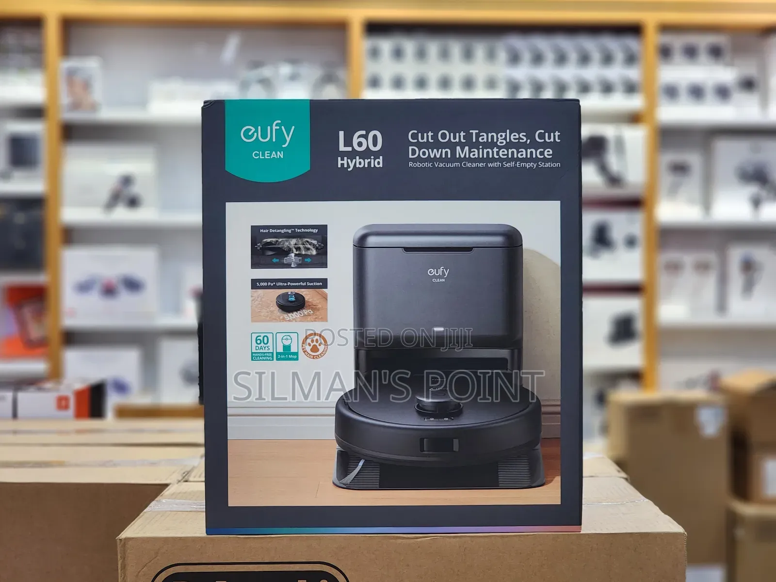 The All New Eufy L60 Hybrid WITH EMPTYING STATION