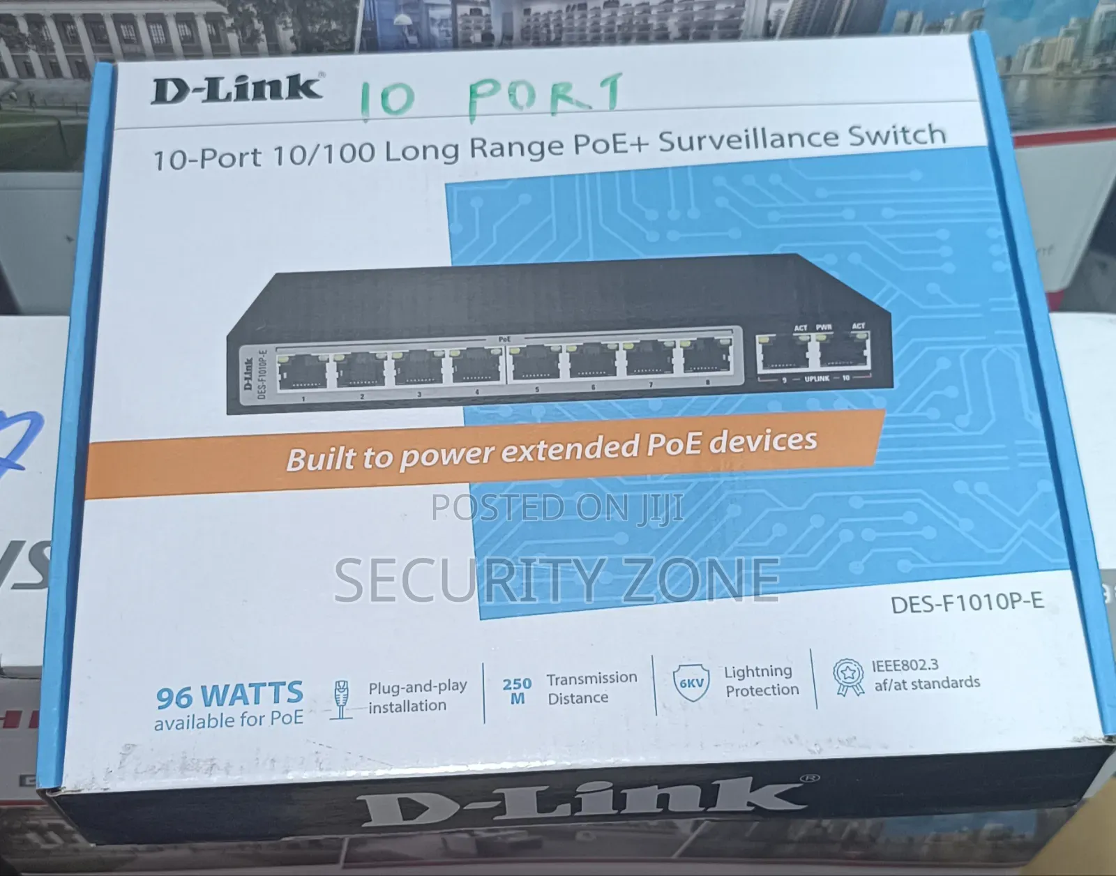 Dlink 8port Poe Switch