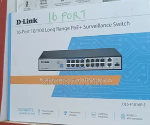 Dlink 16port Poe Switch