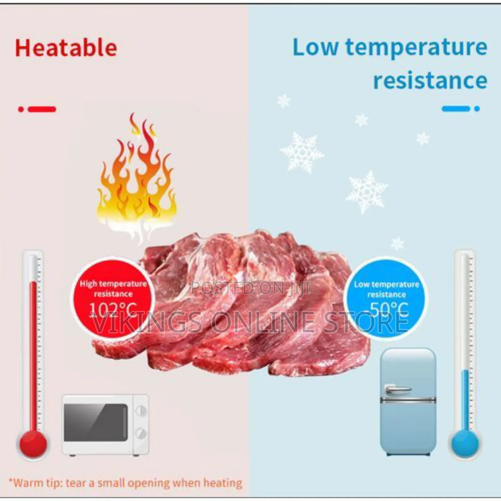 Food Vacuum Bag For Vacuum Sealer Storag 25*500cm