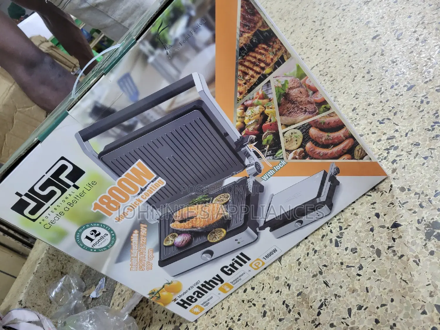 DSP Professional Healthy Grill Nonstick Coating