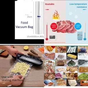 Food Vacuum Bag for Vacuum Sealer Storag 25*500cm