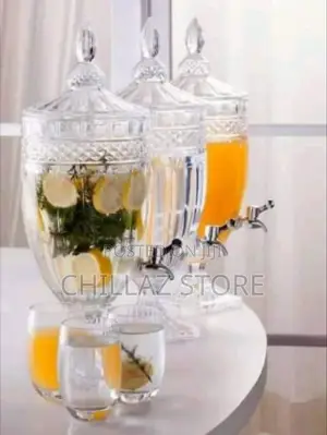 Glass Juice Dispenser