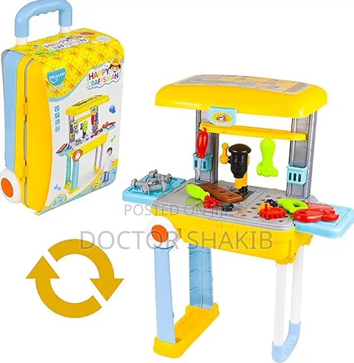 New 2-in-1 Kids Engineering Tools Set