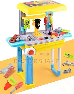New 2-in-1 Kids Engineering Tools Set