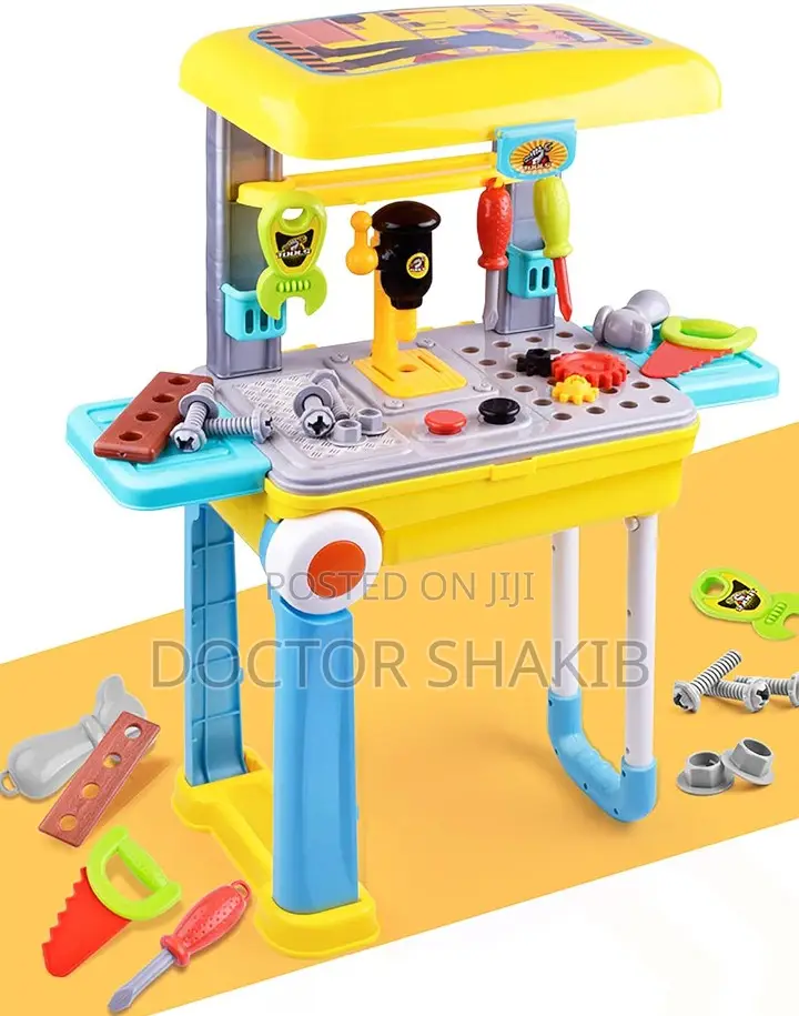 New 2-in-1 Kids Engineering Tools Set