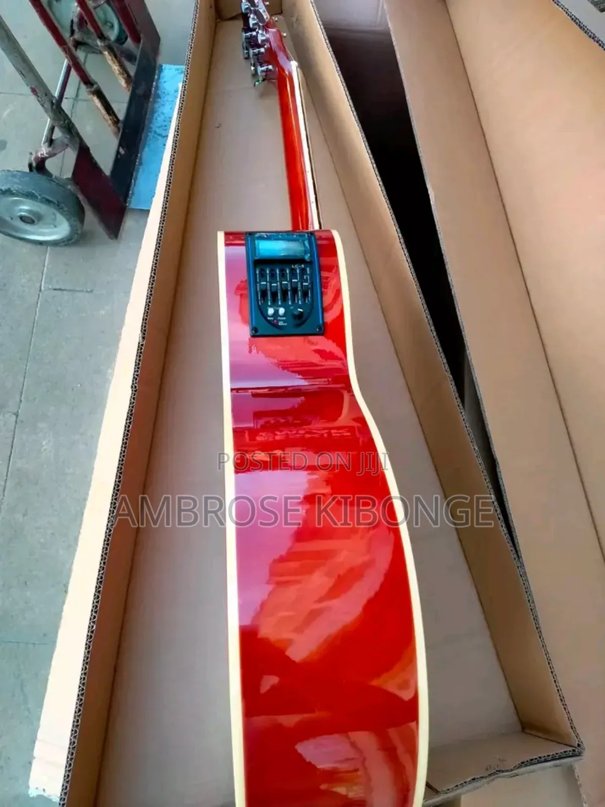 New Size 39inch MAGICAL Powered Acoustic Guitar |Jack Cable