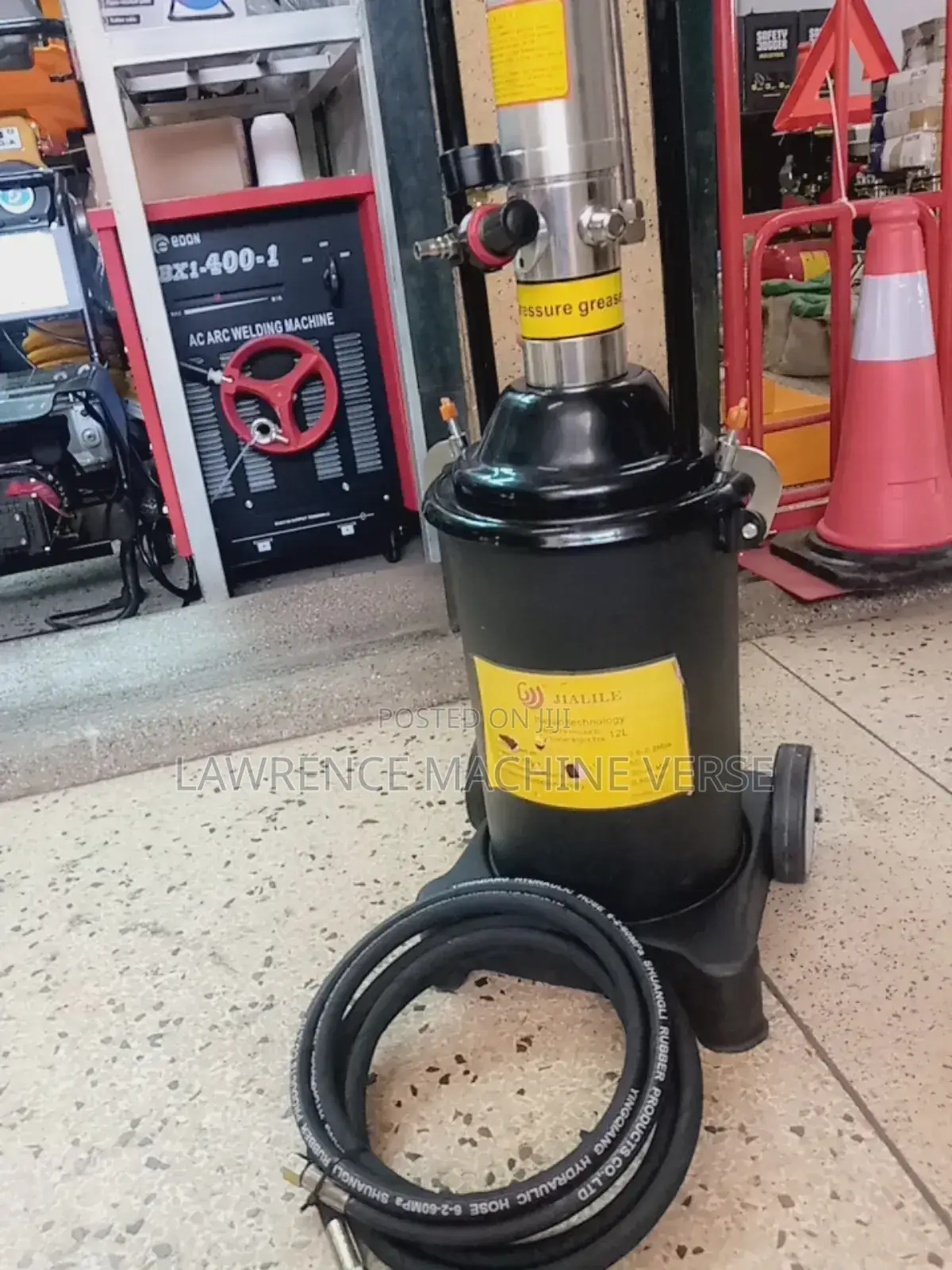High Pressure Grease Pump 12L