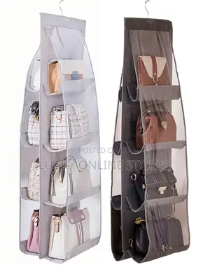 Photo - 2 Packs Hanging Handbag Purse Organizer
