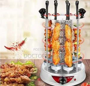New Automatic Rotating Smokeless Grill