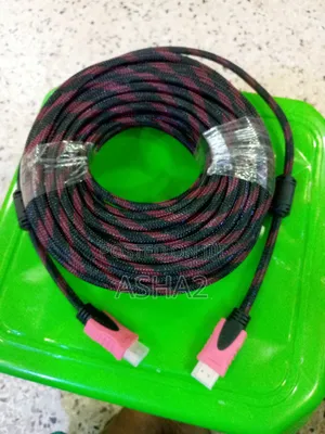 Photo - 20M Red and Black HDMI Cable