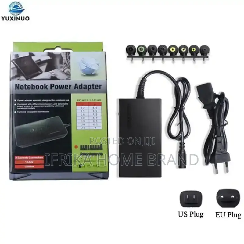 Universal Power Adapter 96W 12V to 24V Adjustable Charger