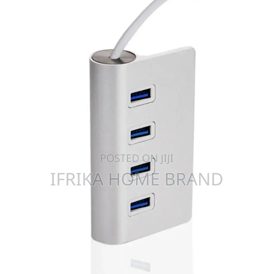 USB 3.0 Hub OTG Aluminum 4 Ports One Minute Four Adapter