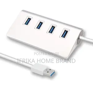 USB 3.0 Hub OTG Aluminum 4 Ports One Minute Four Adapter