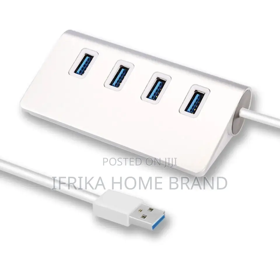 USB 3.0 Hub OTG Aluminum 4 Ports One Minute Four Adapter