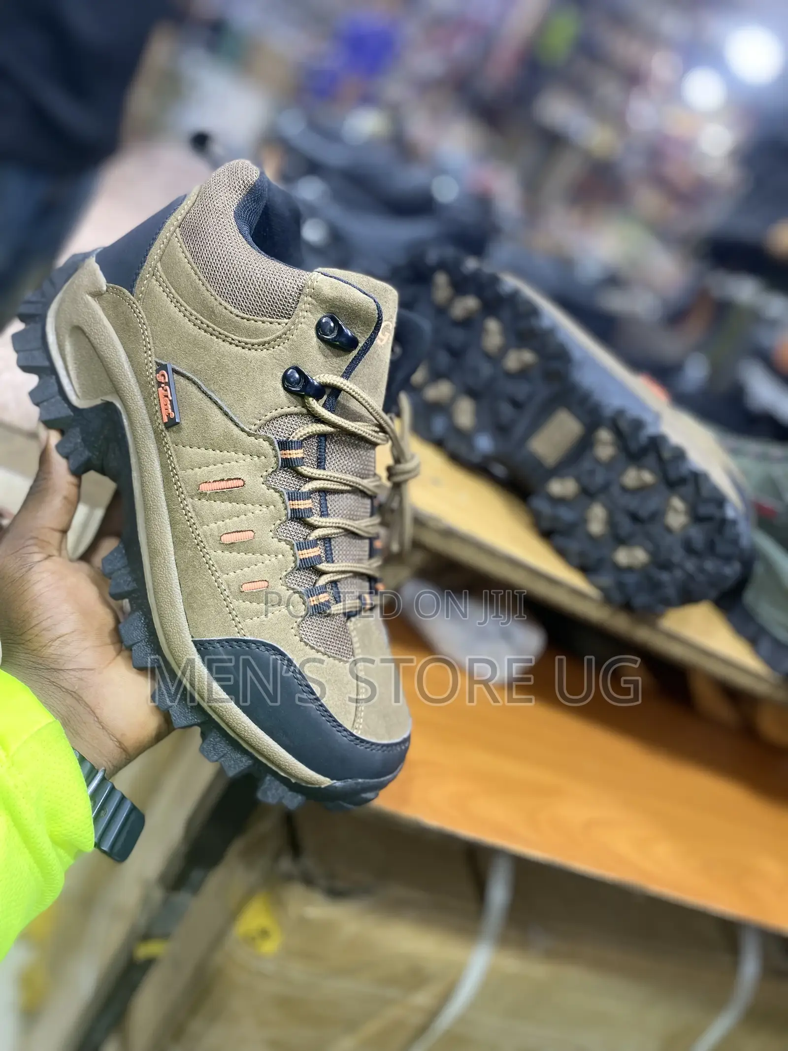 Men’S Genuine Safari Hiking Boots 