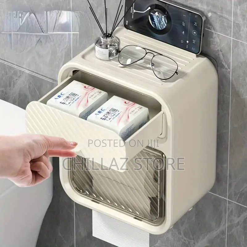 Bathroom Mounted Tissue Dispenser