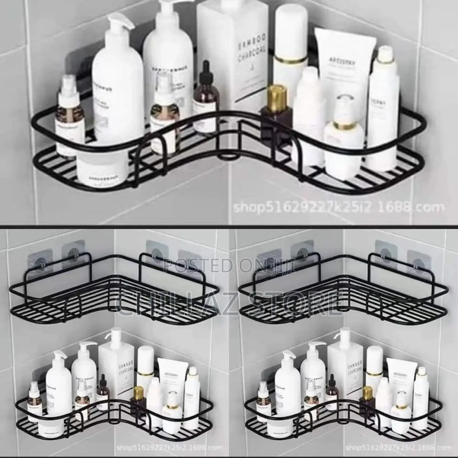 Mounted Metal Shelf Rack