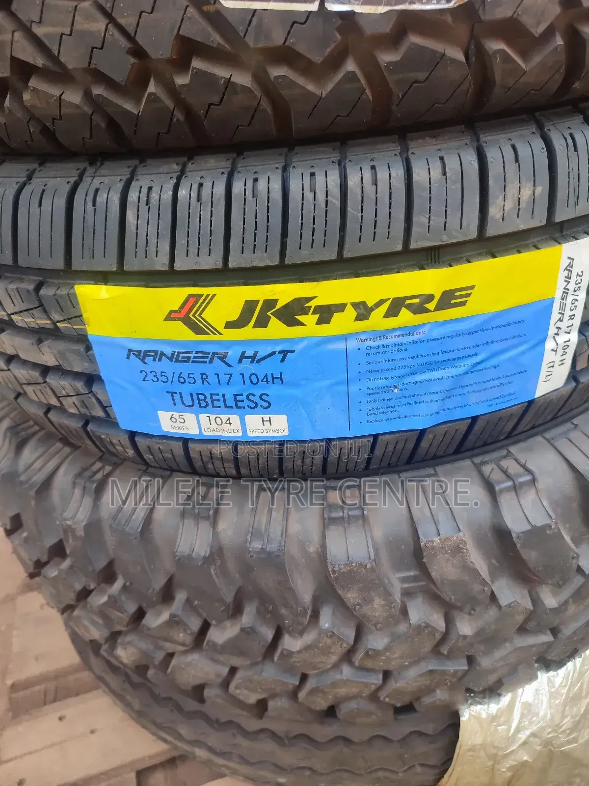 235/65r17 JK Tires