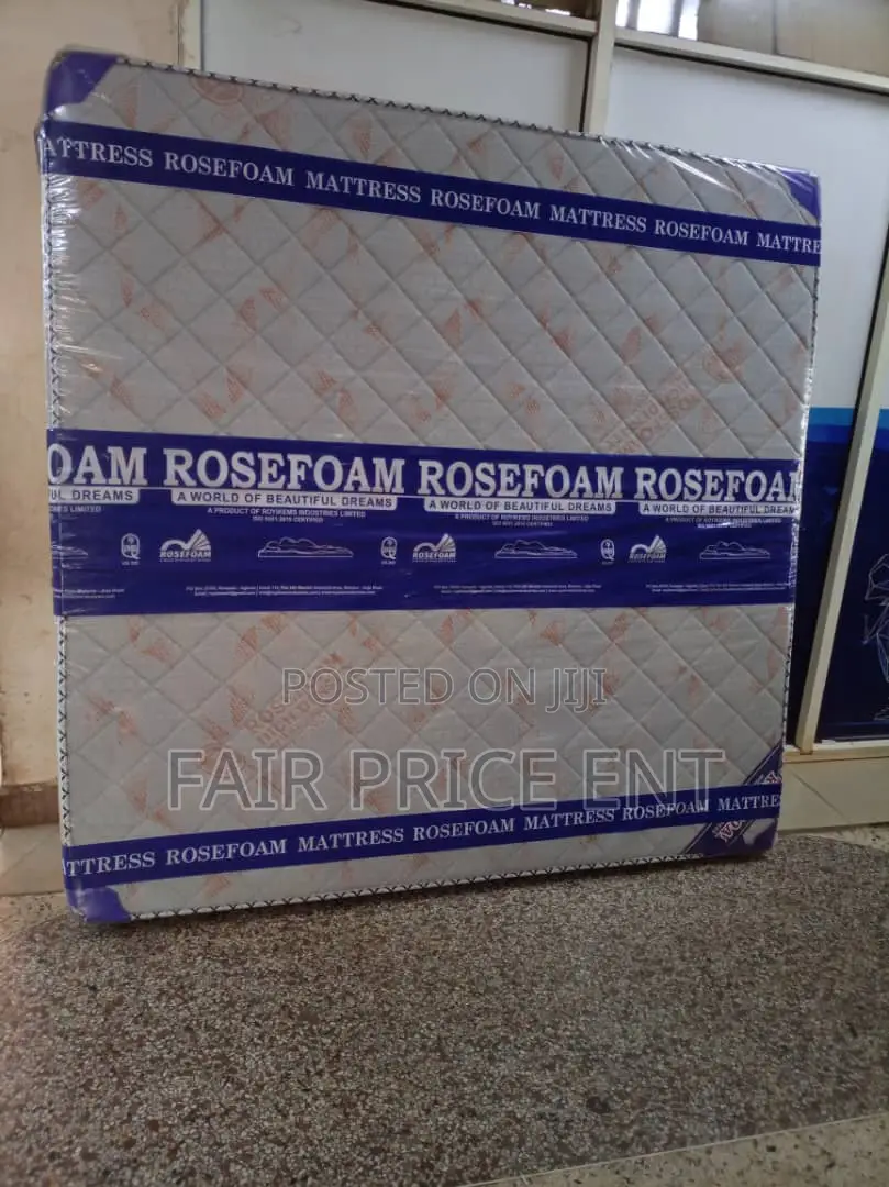 Premium High Density Rosefoam .6*6*8inches.( Cream)