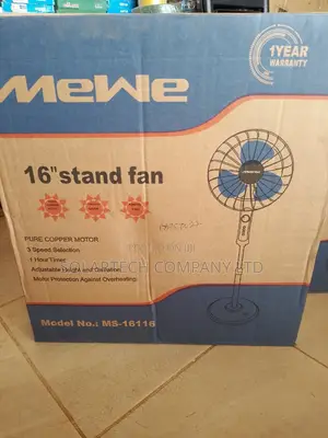 MEWE 16 Inch Stand Fan