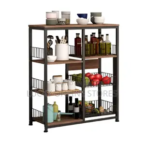 Multi-layer Kitchen Floor Rack