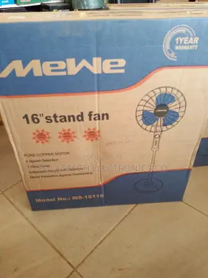 MEWE 16 Inch Stand Fan